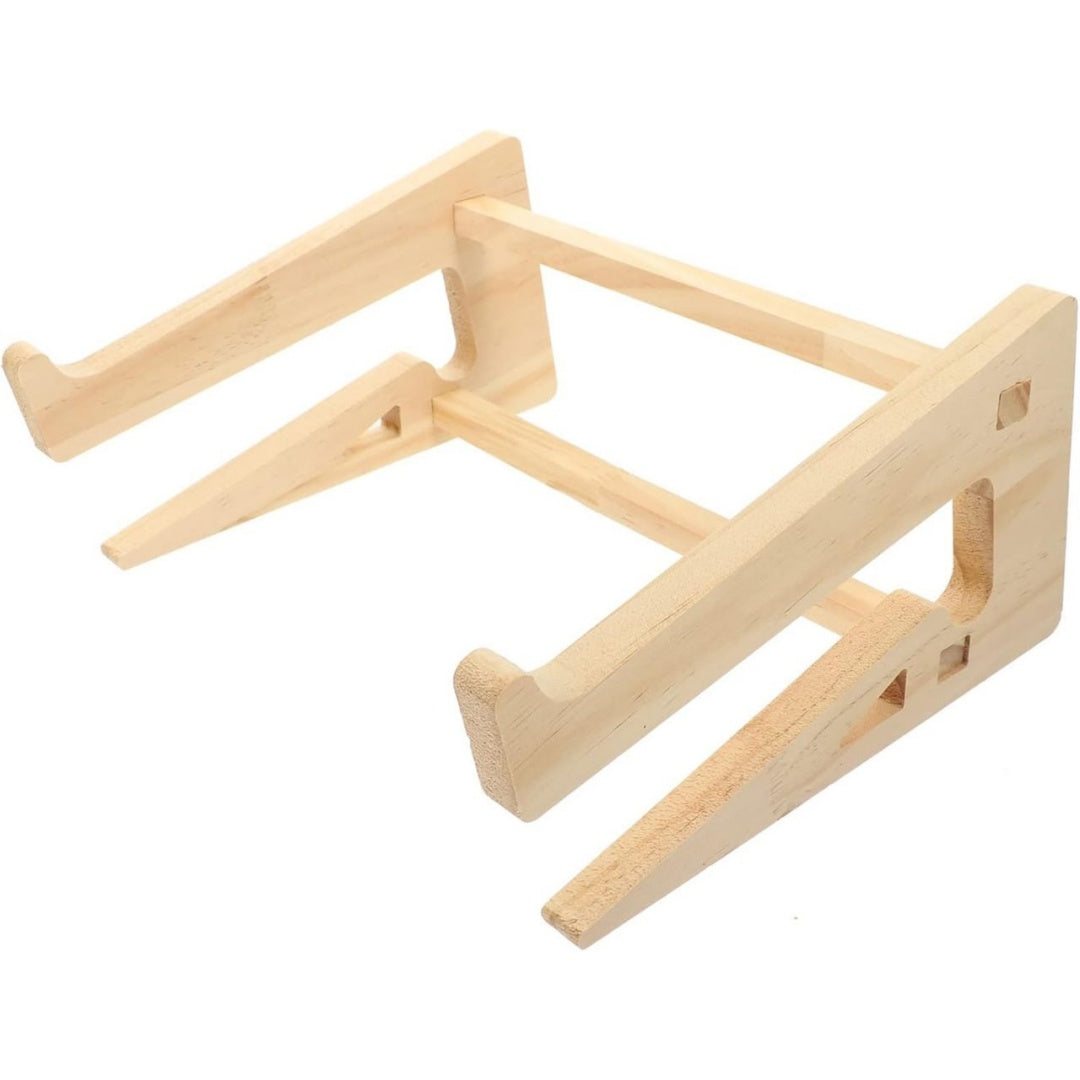 Ergonomisches Laptopständer aus Holz für den täglichen Einsatz